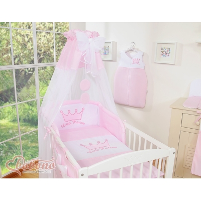 Baldacchino in Tulle per Lettino Rosa Chiffon Little Prince/Princess Baldacchino in Tulle per Lettino Rosa Chiffon Little Prince/Princess